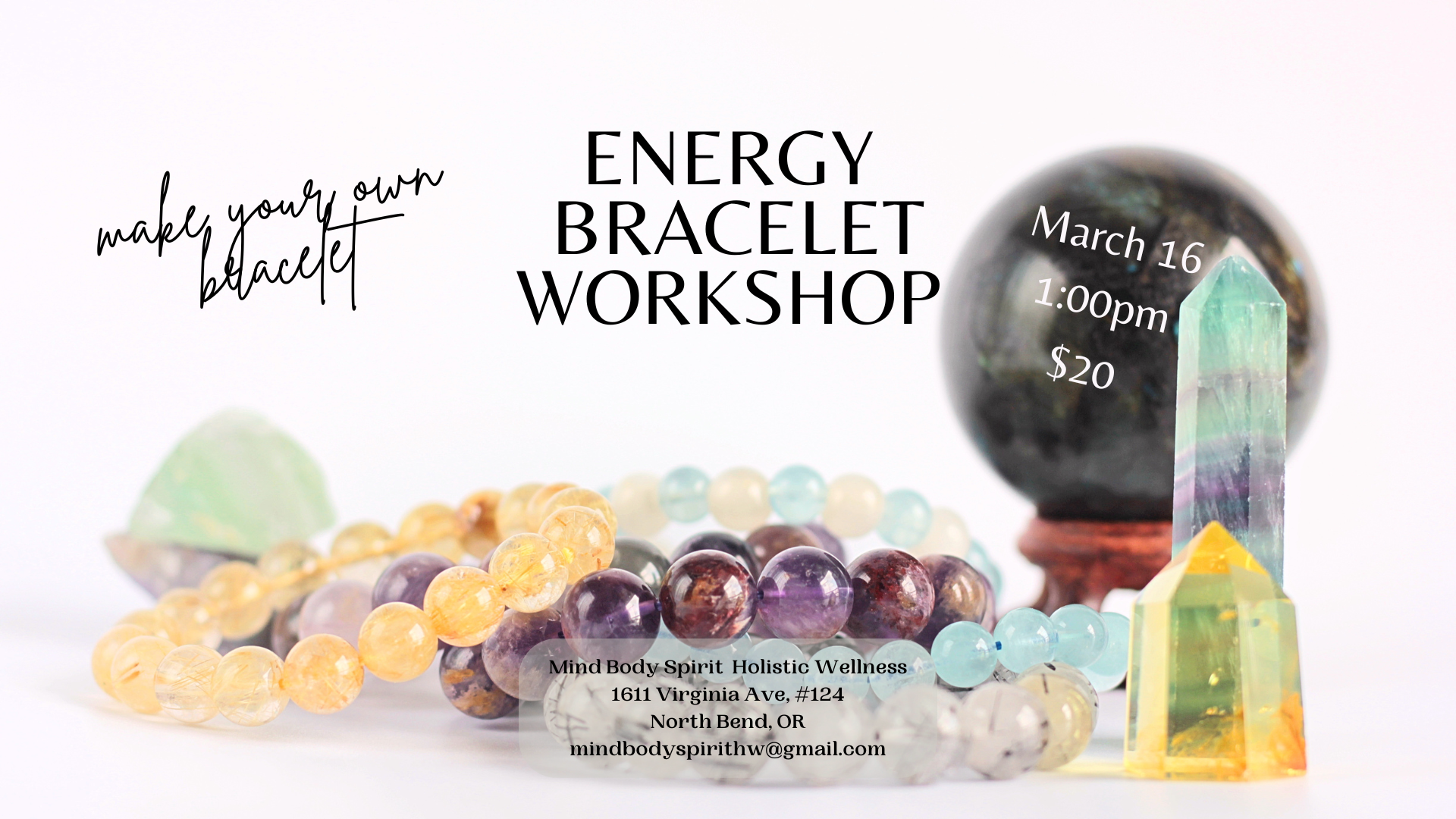 Energy Bracelet event