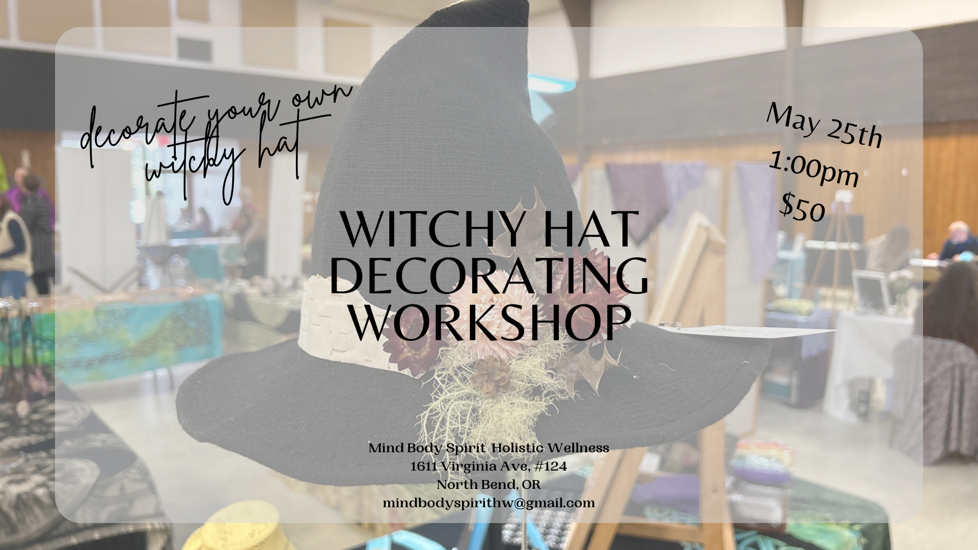 Witchy Hat Decorating