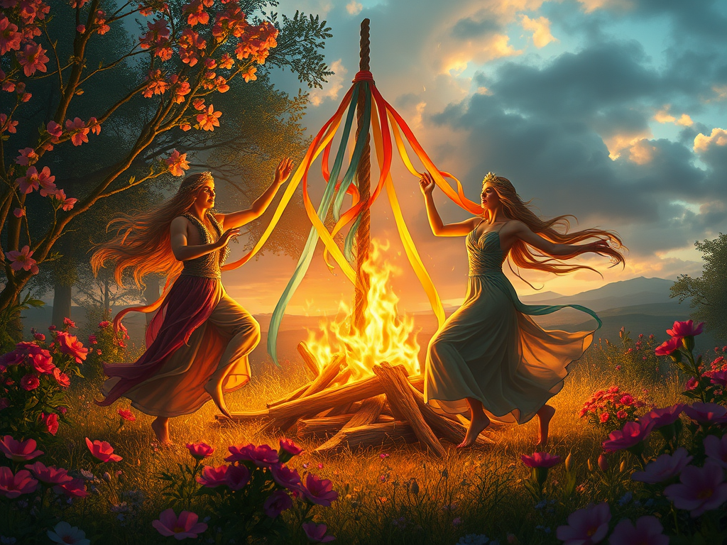 When Fire Meets Flower: The Spell of Beltane
