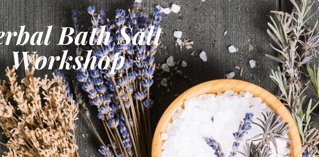 Mind Body Spirit Holistic Wellness Holiday Bath Salt Ornament Workshop